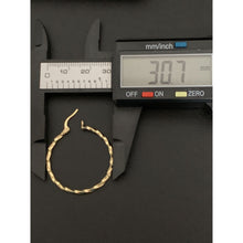 Load image into Gallery viewer, 18K Gold Earrings Hoops Loops Spiral - Rafant
