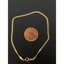 Load image into Gallery viewer, 18K Gold Chain Bracelet 7.5 inches 1.40 grams - Rafant