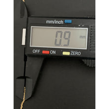 Load image into Gallery viewer, 18K Gold Necklace Chain 17.75 inches 0.70 grams with Defects Kinks - Rafant