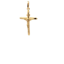 Load image into Gallery viewer, 18K Gold Pendant Cross Jesus Christ Religious 0.69 grams - Rafant