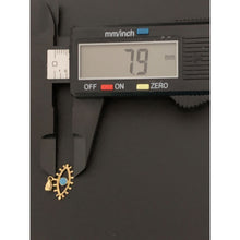 Load image into Gallery viewer, 18K Gold Pendant Turquoise 0.63 grams - Rafant