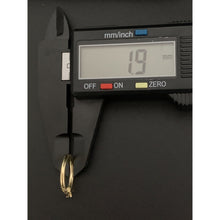 Load image into Gallery viewer, 18K Gold Earrings Hoops Loops Small 1.03 grams - Rafant