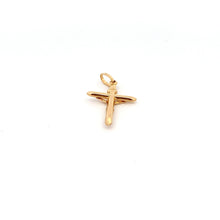 Load image into Gallery viewer, 18K Yellow Gold Pendant Cross Jesus Christ 1.20 grams - Rafant