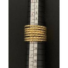 Load image into Gallery viewer, 18K Gold Ring Seven Days 2.17 grams Size 5.75 - Rafant