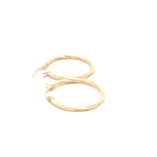 Load image into Gallery viewer, 18K Yellow Gold Earrings Hoops 1.31 grams - Rafant