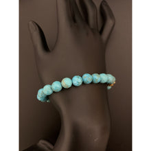 Load image into Gallery viewer, 24K Gold Piyao Pixiu Lucky Charm Bracelet Blue Turquoise Gemstones - Rafant