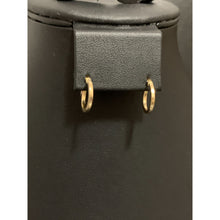 Load image into Gallery viewer, 18K Gold Earrings Hoops Loops Small 0.91 grams - Rafant