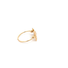 Load image into Gallery viewer, 18K Yellow Gold Ring Butterfly 1.40 grams Size 4.5 - Rafant