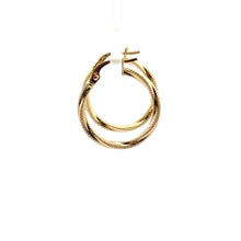 Load image into Gallery viewer, 18K Gold Earrings Hoops Loops Fine Jewelry - Rafant