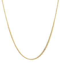 Load image into Gallery viewer, 18K Yellow Gold Necklace Chain Curb 17.75 inches 1.95 grams - Rafant