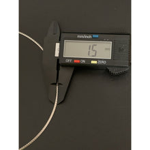 Load image into Gallery viewer, 18K Gold Necklace Omega Flexible White Yellow Gold Two Tone 16 inches 2.43 grams - Rafant