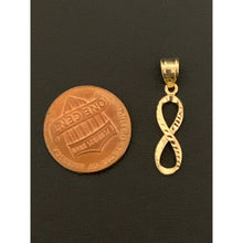 Load image into Gallery viewer, 18K Gold Pendant Infinity 0.92grams - Rafant