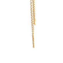 Load image into Gallery viewer, 18K Yellow Gold Necklace Chain Rolo Link 1.37 grams 19.5 inches Women - Rafant