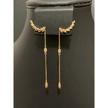 Load image into Gallery viewer, 18K Gold Earrings Dangling Drop 2.68 grams - Rafant