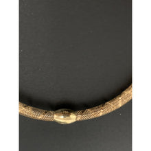 Load image into Gallery viewer, 18K Gold Bracelet Soft Mesh Flexible Stretchable Bangle S 7.25 inches 1.04 grams - Rafant