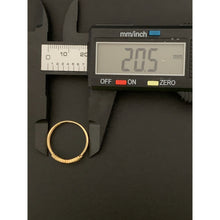 Load image into Gallery viewer, 18K Gold Ring Infinity Heart 1.77 grams Size 8 - Rafant