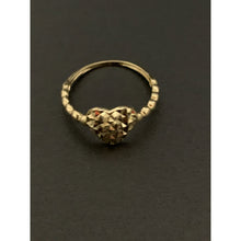 Load image into Gallery viewer, 18K Yellow Gold Ring Heart Size 5 - Rafant