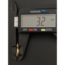 Load image into Gallery viewer, 18K Gold Earrings Hoops Loops Small 1.28 grams - Rafant