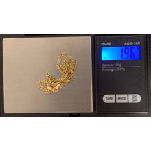 Load image into Gallery viewer, 18K Gold Necklace Chain Curb 20 inches 1.96 grams - Rafant