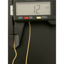 Load image into Gallery viewer, 18K Saudi Gold Necklace 17.50" Chain with Puffed Heart Pendant 3.20 grams - Rafant