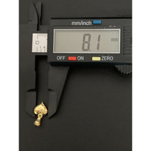 Load image into Gallery viewer, 18K Gold Earrings Pendant Set Heart 1.28 grams - Rafant