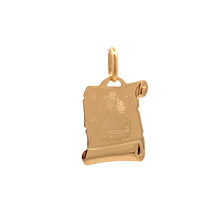 Load image into Gallery viewer, 18K Yellow Gold Pendant Virgo Zodiac Sign - Rafant
