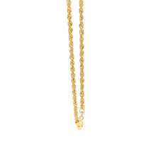 Load image into Gallery viewer, 18K Gold Bracelet Chain Rope Size 7.5 inches - Rafant