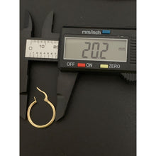 Load image into Gallery viewer, 18K Gold Earrings Hoops Loops 1.27 grams - Rafant