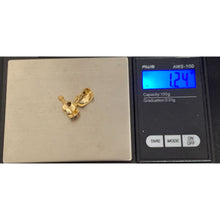 Load image into Gallery viewer, 18K Gold French Clips Earrings 1.24 grams - Rafant