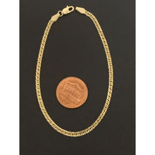Load image into Gallery viewer, 18K Gold Bracelet Curb  7 inches 1.74 grams - Rafant