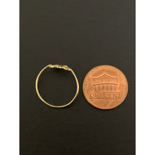 Load image into Gallery viewer, 18K Gold Ring Butterfly Size 6 Lightweight 0.87 grams - Rafant