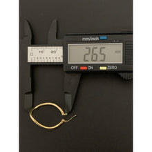 Load image into Gallery viewer, 18K Gold Earrings Hoops Loops 1.60 grams - Rafant