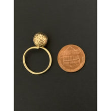 Load image into Gallery viewer, 18K Gold Ring Ball Size 6.5 inches 1.52 grams - Rafant