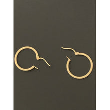 Load image into Gallery viewer, 18K Gold Earrings Hoops Loops Small 1.01 grams - Rafant