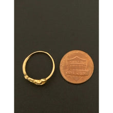 Load image into Gallery viewer, 18K Gold Ring Double Heart 1.24 grams Size 5.5 - Rafant