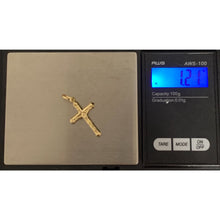 Load image into Gallery viewer, 18K Gold Pendant Cross 1.21 grams - Rafant