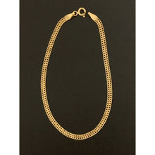 Load image into Gallery viewer, 18K Gold Sedusa Chain Bracelet 1.61 grams Size 7.5 inches - Rafant