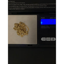 Load image into Gallery viewer, 18K Gold Chain Necklace Real Saudi Gold Curb 20" - Rafant