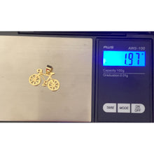 Load image into Gallery viewer, 18K Gold Pendant Japan Yellow Gold Bicycle - Rafant