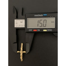 Load image into Gallery viewer, 18K Gold Pendant Cross 0.74 grams - Rafant