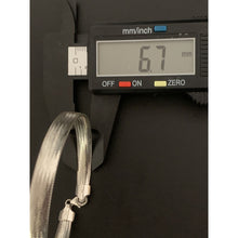 Load image into Gallery viewer, 18K Gold Bracelet Soft Bangle Flexible White Gold 2.36 grams 7 inches - Rafant