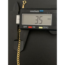 Load image into Gallery viewer, 18K Gold Bracelet Curb Link 2.05 grams Size 7.25 inches - Rafant