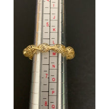 Load image into Gallery viewer, 18K Gold Ring Size 6 Soft Mesh Flexible 0.58grams - Rafant