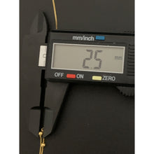 Load image into Gallery viewer, 18K Gold Necklace Chain 17.5" with Beads 0.88 grams Lightweight Dainty - Rafant