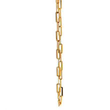 Load image into Gallery viewer, 18K Gold Bracelet Paperclip Size 7 inches - Rafant