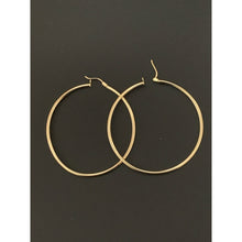 Load image into Gallery viewer, 18K Yellow Gold Earrings Hoops Earrings Large - Rafant