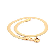 Load image into Gallery viewer, 18K Yellow Gold Bracelet Flat Chain 2.96 grams - Rafant