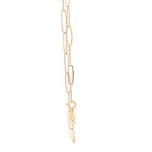 Load image into Gallery viewer, 18K Yellow Gold Bracelet Paperclips 1.01 grams 8 inches - Rafant