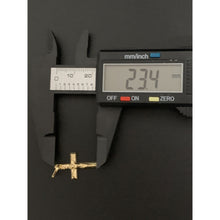 Load image into Gallery viewer, 18K Gold Pendant Cross 0.74 grams - Rafant