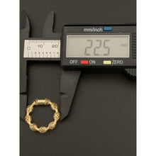 Load image into Gallery viewer, 18K Gold Ring Soft Mesh 0.53 grams Size 5 Dainty Lightweight Delicate - Rafant